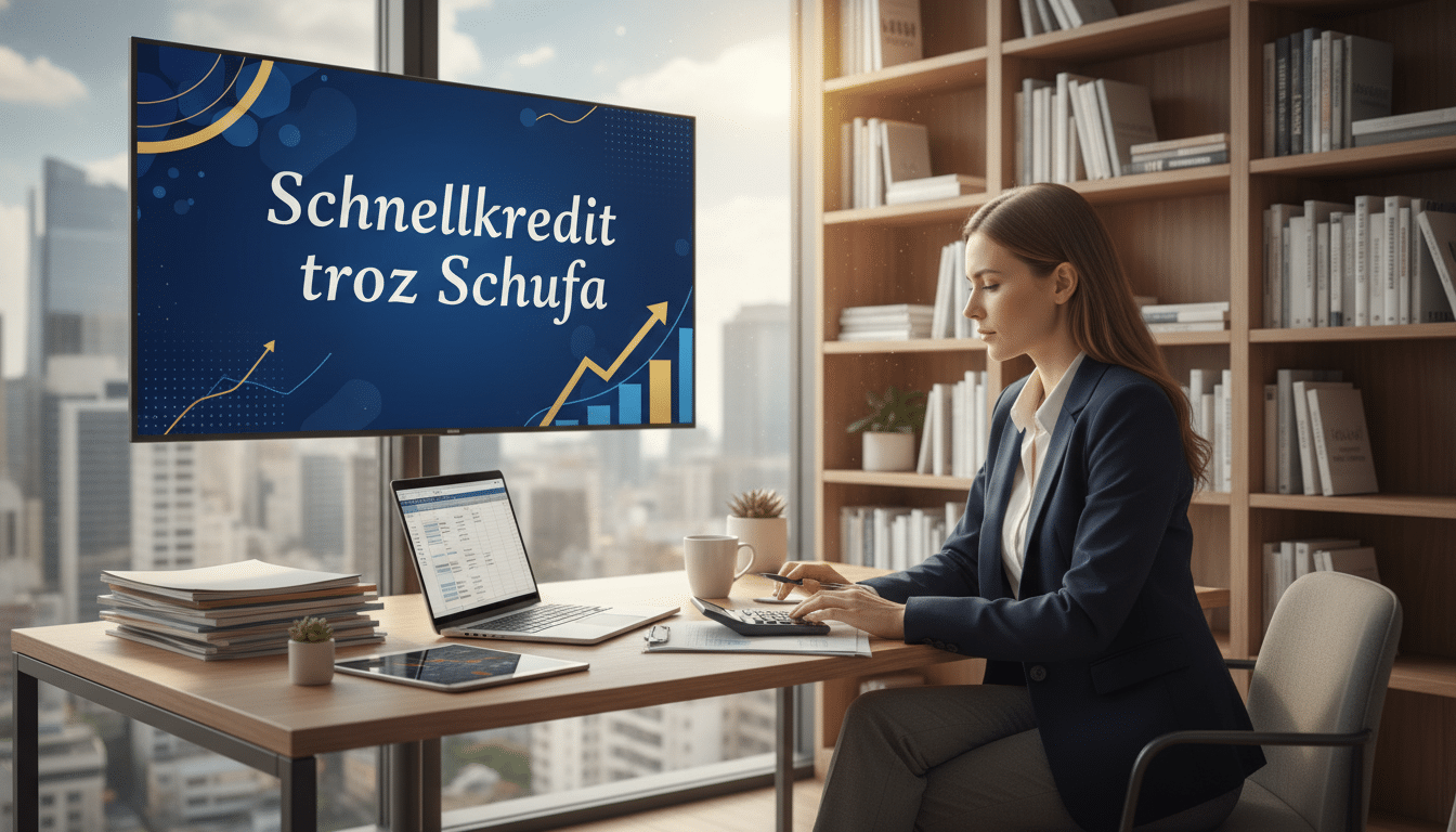 Schnell Kredit trotz Schufa